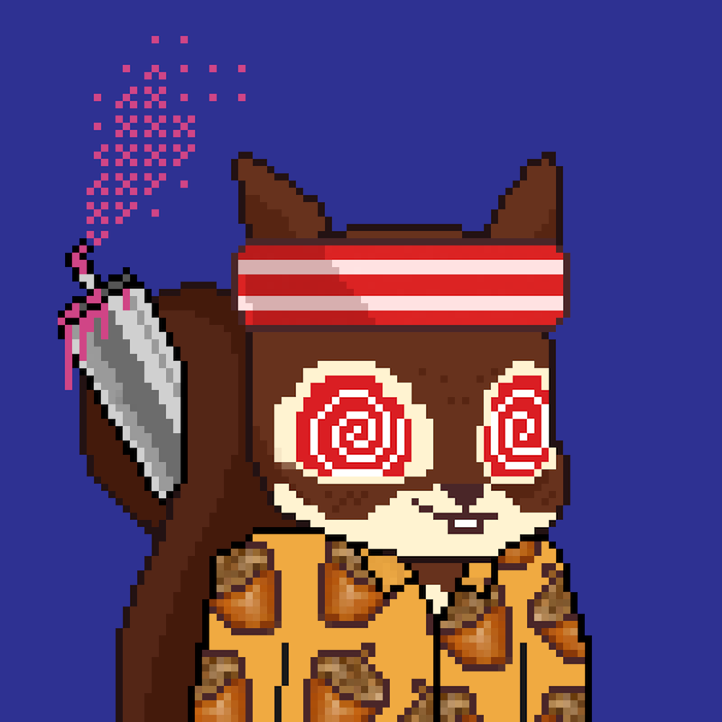 Pixel Squirrels #2496
